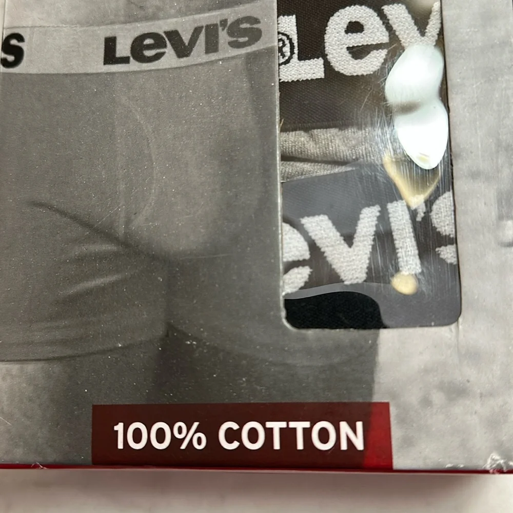 Levi’s 5-PK Cotton Stretch Boxer Brief SM NWT